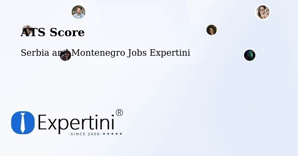 Resume ATS Score & Job Description Match Tool – Prince Albert - Serbia and Montenegro Jobs Expertini