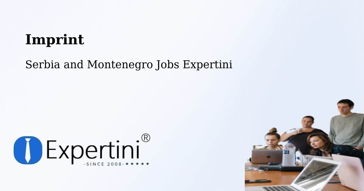 Imprint – Prince Albert - Serbia and Montenegro Jobs Expertini